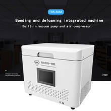 TBK vacuum bonding machine with air compressor, laminating defoaming bubbles and pressing heating for mobile phone lcd screen 2024 - buy cheap