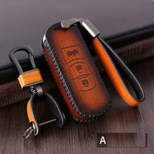 Fashion Genuine Leather Car Key Case Cover For Mazda 2 3 6 Atenza Axela CX-5 CX5 CX 5 CX-7 CX-9 2015 2016 2017 2018 Smart key 2024 - buy cheap