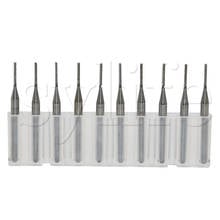 10pcs Wood Fibre Glass End Mill Engraving Bits 1.3 x 3.175mm Cutting Tools 2024 - buy cheap