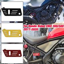 For 2017 2018 2019 2020 Honda Rebel CMX 300 500 Rear Brake Fluid Reservoir Guard Cover Protector Rebel 500 300 Accessories Motor 2024 - buy cheap