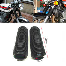 2Pcs Motorcycle Front Fork Shock Absorber Dust Cover Universal Dust Proof Sleeve Protector Damping Rubber Gaiters Gators Boots 2024 - buy cheap