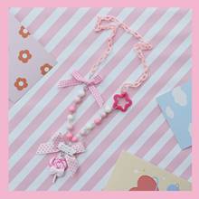 Handmade Lolita Lolita Sweet Hairpin Necklace Donut Accessories 2024 - buy cheap