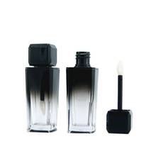 Empty Lip Gloss Tubes Packaging Gradient Black Square Makeup Lipgloss Tube Lip Glaze Refillable 8ml Lipgloss Containers 10/30pcs 2024 - buy cheap