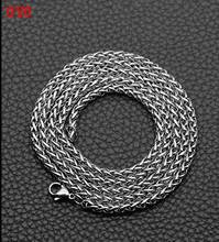 925 Silver Necklace Keel Chain Flower Orchid Chain Men's and Women's Necklaces 2024 - buy cheap