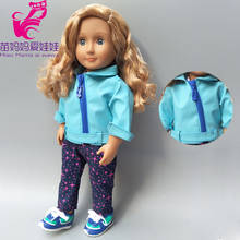 18 "Кукла одежда брюки набор для 43 см born bebe Кукла наряд для 38 см born baby кукла пальто 2024 - купить недорого