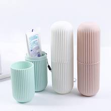 Travel Toothbrush Storage Case Toothbrush Paste Holder Case Covered Tooth Storage Box Travel Camping Bathroom Storage Cases 2024 - buy cheap