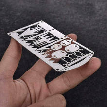 Stainless steel EDC Survival MultiTool Card  Wilderness Gear Fishing Camping Hiking Hunting Emergency Kit 2024 - buy cheap