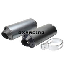 28mm or 38mm Motorcycle Exhaust Muffler Pipe for 125 150 160cc Dirt Pit Bike ATV 2024 - buy cheap