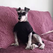 Schnauzer Fashion Summer T-shirt Corgi Vest Pet Clothes Small Dogs |French Bulldog Clothing Dog Pug Costume Dropshipping LYC01 2024 - buy cheap
