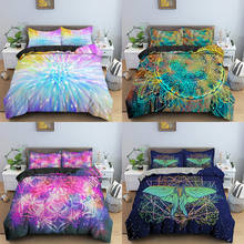 3D Abstract Bedding Set Mandala Duvet Cover Quilt Cover Queen King Comforter Cover Bedding for Kids 2024 - buy cheap
