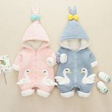 Baby Winter Clothes For Baby Infant Cute Clothes Winter Newborn Boy Girl Cartoon Funny Costume Pajama Soft Warm Outfit 2024 - buy cheap