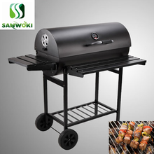 Máquina de churrasco ao ar livre churrasqueira a carvão grill carne máquina de assar churrasco queimador forno churrasqueira dobrável piquenique 2024 - compre barato