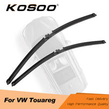 KOSOO For Volkswagen Touareg 2003 2004 2005 2006 2007 2008 2009 2010 2011 2012 2013 2014 2015 2016 2017 Car Wiper Blades Styling 2024 - buy cheap