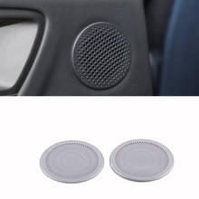 For Ford Kuga Escape 2020 2021 Stainless Steel Car Front dashboard Loudspeaker Sound Pad Cover Trim Frame Interior Accessories 2024 - buy cheap