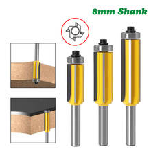 1PC 8MM Shank Milling Cutter Wood Carving Flush Trim bit Z4 Pattern Router Bit Top & Bottom Bearing Bits Milling Cutter Woodwork 2024 - buy cheap