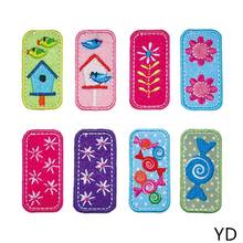 New Arrival 10 pcs Embroidered patches Iron on sew on Motif Applique fabric clothing hat bag shoe decor repair accessory 2024 - buy cheap