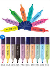 Pacote com 18 canetas marcadoras staedtler textsurfer, clássicas, para marcador, 8 cores macarons 2024 - compre barato