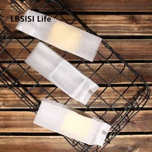 LBSISI Life 100pcs Thicker Drawing Pineapple Cake Nougat Candy Hot Seal Bags Energy Cheese Food Cookie Package Bags 2024 - buy cheap