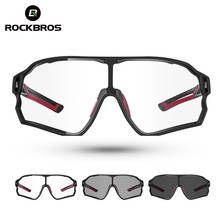 Rockbros óculos de sol fotocromático para ciclismo, unissex, para ciclismo, 2021 2024 - compre barato