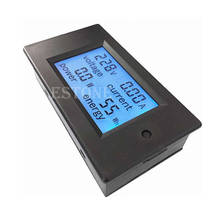 LCD Digital Wattmeter Volt Watt Power Ammeter Voltmeter AC 80-260V 20A Trajectory New 2024 - buy cheap