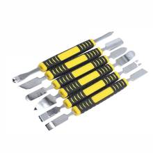 Dual Ends Metal Spudger 6pcs Hand Tool Set for iPhone iPad Tablet Mobile Phone Prying Opening Repair Tool Crowbar Disassemble CN 2024 - buy cheap