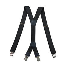 JIERKU Suspenders Man's  X Style Braces Suspensorio Tirantes Hombre Corn Grain Strap Buckle Father's Gift New Design 2024 - buy cheap