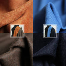 Waxberry-telas de lana de doble punto, materiales de costura para ropa, color blanco, azul marino, lago, 142cm, 500 g/m, Envío Gratis 2024 - compra barato