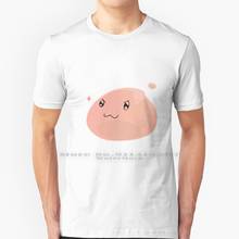 -Camiseta de Ragnarok Poring en línea, 100% algodón puro Ragnarok en línea Ro, juego en línea rosa, Cara de monstruo de mascota linda, Poring 2024 - compra barato