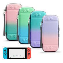 Защитная сумка ALLOYSEED для игровой консоли, с градиентом переносной чехол для хранения, для геймпада Nintendo Switch 2024 - купить недорого