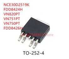 10PCS NCE30D2519K FDD8424H VN820PT VN751PT VN750PT TO-252-4 2024 - buy cheap