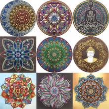 5D DIY Diamond Painting Mandala Cross Stitch Craft Kit Special Shaped Diamond Embroidery Home Decor Gift Handmade Crafts 2024 - buy cheap