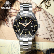Drages relógio de mergulho masculino, relógio automático de movimento nh35 para piloto, capa de aço de 40mm, moldura de cerâmica de safira, à prova d'água 20bar 2024 - compre barato
