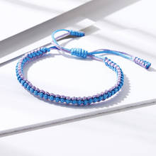 Lovers Couple Braided Bracelet Thread Knots Woven Rope Bracelets & Bangles Handmade String Wristband Friendship Fashion Jewelry 2024 - buy cheap