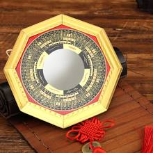 Espelho convexo tradicional chinês de feng shui, espelho côncavo para casa, negócios, da sorte, feng shui, decoração de trânsito, artesanato de sorte 2024 - compre barato