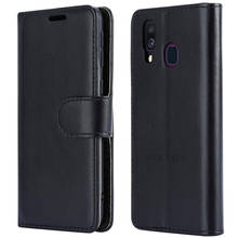 A40 SM-A405FN/DS Luxury Leather Flip Case for Samsung Galaxy A40 A405F A405FM Wallet Capa Soft TPU Silicone Cover 2024 - buy cheap