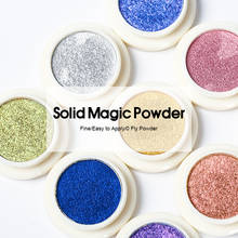 1g Nail Mirror Glitter Powder Solid Magic Powder Nail Art UV Gel Polishing Chrome Flakes Pigment Dust Decorations Manicure 2024 - купить недорого