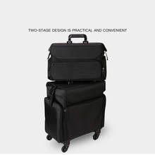 New High quality Trolley Cosmetic case handbag set,Nails Makeup Toolbox Trolley Suitcase,Women Beauty Tattoo Box Rolling Luggage 2024 - buy cheap