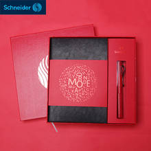 Пособия по немецкому языку Schneider база перьевая ручка красного цвета, классический, превосходный набор в подарочной коробке, может заменить чернильный мешок писать подарочные ручки Тетрадь Подарочная коробка 0,5 мм 2024 - купить недорого
