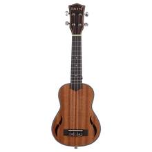 21 дюймов красное дерево укулеле концертная 4-струнная мини гитара для начинающих Гавайская гитара портативная укулеле UK2134 2024 - купить недорого