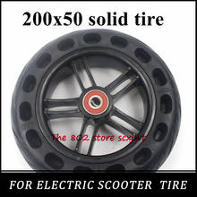 200x50 Solid Wheel Explosion-proof Electric Bike Scooter Tyres 8 Inch Motorcycle Solid Tires Bee Hive Holes 2024 - buy cheap