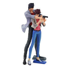 19-20cm 2 styles Anime Movie City Hunter Saeba Ryo Makimura Kaori PVC Figure Model Dolls figurine Toys 2024 - buy cheap