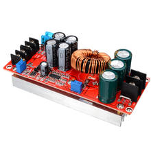 1200W Adjustable Power Supply Amplifier Module 20A DC Converter Boost AMP Module Step-up In 8-60V 12-83V 2024 - buy cheap