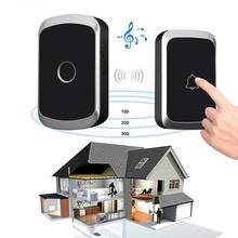 Wireless Safety Doorbell 433Mhz Home Welcome Smart Door Bell 300M Long Wireless Distance With 36 Songs Home Welcome Door Chimes 2024 - buy cheap
