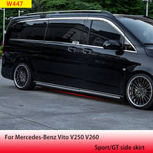 Kit de carrocería para mercedes-benz clase V W447, pegatina protectora para falda lateral de modificación, mercedes-benz Vito V250 V260 2024 - compra barato