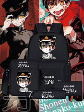 Anime Toilet-bound Jibaku Shounen Hanako Kun Cosplay Nene Yashiro Backpack Black School Bags Hanako Kun Wallet For Girls CS568 2024 - buy cheap