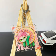 2020 Cute Anime The Disastrous Life of Saiki Kusuo Keychain Acrylic Figure Pendant Cartoon Image Keyring Wholesale Gift 2024 - buy cheap