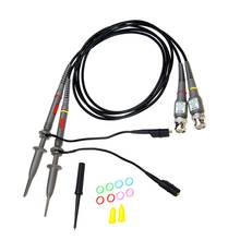 Sonda de osciloscopio tipo BNC, Analizador de alcance de osciloscopio, Clip de sonda, cables de prueba de alta calidad, 100MHz, 1 Juego, 2 uds. 2024 - compra barato