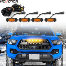 Grill luz âmbar apto para toyota-tacoma trd pro grille 2014 2015 2016 2017 2018 2019 2024 - compre barato