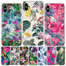 Pintura a óleo vívida flores telefone estojo para apple iphone 11 12 mini 13 pro max se 2020 x xs xr 8 plus 7 6s 5 5S se capa escudo c 2024 - compre barato