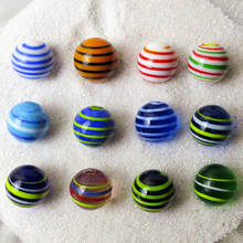 NEW 12pcs Children glass marbles Vase aquarium decoration ball unique handmade glass ball marbles ornament mixed design 20mm 2024 - buy cheap